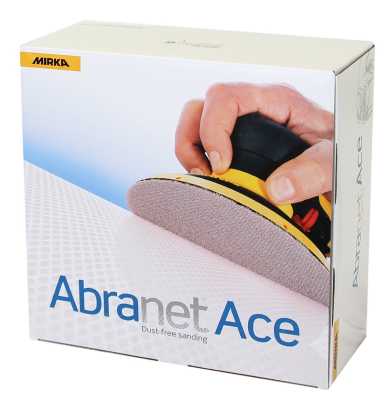 Шлиф мат на сетч синт основе ABRANET ACE 150мм Р120 (1/50/500)