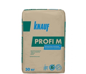 Штукатурка Knauf Profi-M, 30 кг Штукатурка Knauf Profi-M, 30 кг