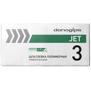 Шпаклевка полимерная Danogips DANO JET3, 20 кг