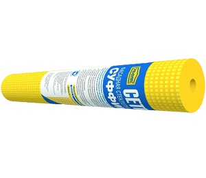 Сетка стеклотканевая фасадная Суффикс 5х5 мм, 1х20 м