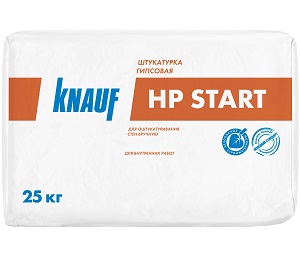 Штукатурка гипсовая Knauf HP-Start, 25 кг Штукатурка гипсовая Knauf HP-Start, 25 кг