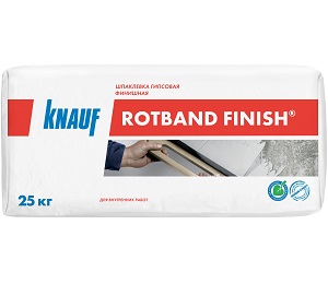 Шпаклевка гипсовая Knauf Rotband Finish, 25 кг Шпаклевка гипсовая Knauf Rotband Finish, 25 кг