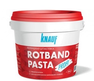 Шпаклевка готовая Knauf Rotband Pasta Profi, 5 кг Шпаклевка готовая Knauf Rotband Pasta Profi, 5 кг