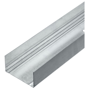 Профиль направляющий Vetonit/Gyproc ПН 75х40х3000 мм, 0,6 мм