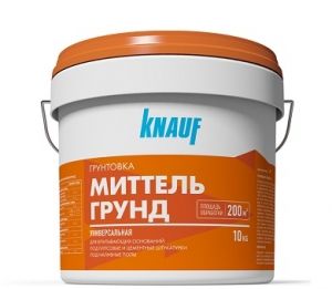 Грунтовка Knauf Миттельгрунд морозостойкая, 10 кг Грунтовка Knauf Миттельгрунд морозостойкая, 10 кг