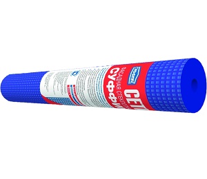 Сетка стеклотканевая фасадная Суффикс 5х5 мм, 1х10 м