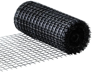 Сетка кладочная базальтовая 50/50 кН/м (25*25) Базальтекс 0,37м/50м Bautex