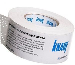 Лента бумажная Knauf, 52 мм х 50 м Лента бумажная Knauf, 52 мм х 50 м