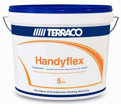 Заполнитель для трещин Terraco Handyflex, 5 кг Заполнитель для трещин Terraco Handyflex, 5 кг
