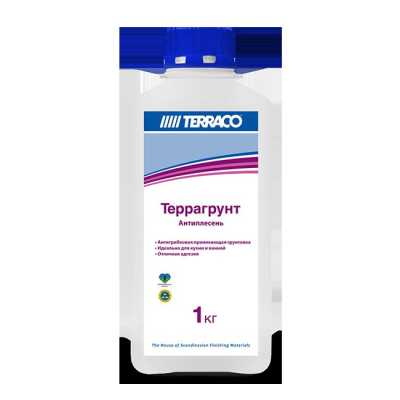 Грунтовка антигрибковая Terragrunt Antiplesen (ALC PRIMER) 1кг