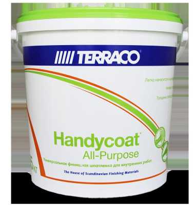 Шпаклевка готовая универсальная Terraco Handycoat All-Purpose, 15 кг Шпаклевка готовая универсальная Terraco Handycoat All-Purpose, 15 кг