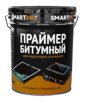 Праймер битумный Smartmix, 20л. Праймер битумный Smartmix, 20л.