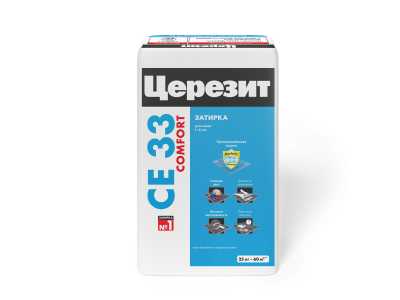 Затирка Церезит CE 33 белая, 25 кг Затирка Церезит CE 33 белая, 25 кг