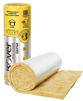 Утеплитель и пароизоляция Vetonit/ISOVER Сауна 50х1200х12500мм рулон (1шт/15м2/0,75м3) Утеплитель и пароизоляция Vetonit/ISOVER Сауна 50х1200х12500мм рулон (1шт/15м2/0,75м3)