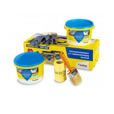 Комплект д/гидроиз. ванной Weber TEC WP SET