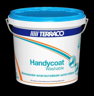Шпаклевка готовая влагостойкая Terraco Handycoat Washable, 1,5кг Шпаклевка готовая влагостойкая Terraco Handycoat Washable, 1,5кг