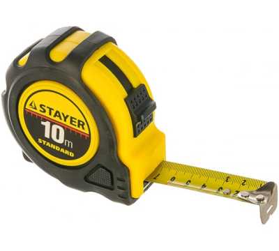 STAYER Standard 10м х 25мм, Рулетка (34014-10-25) STAYER Standard 10м х 25мм, Рулетка (34014-10-25)