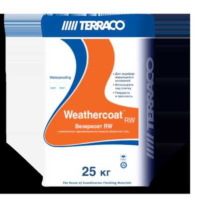 Гидроизол.покр.Wethercoat RW Grey(Серый)25 кг( Гидроизол.покр.Wethercoat RW Grey(Серый)25 кг(