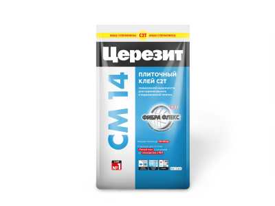 Клей для плитки Церезит CM 14 Extra, 5 кг Клей для плитки Церезит CM 14 Extra, 5 кг